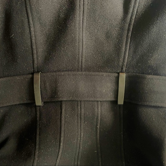 Mackage Wool coat with leather details (Small) - heavy and very warm - Picture 12 of 12